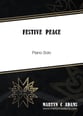 Festive Peace piano sheet music cover